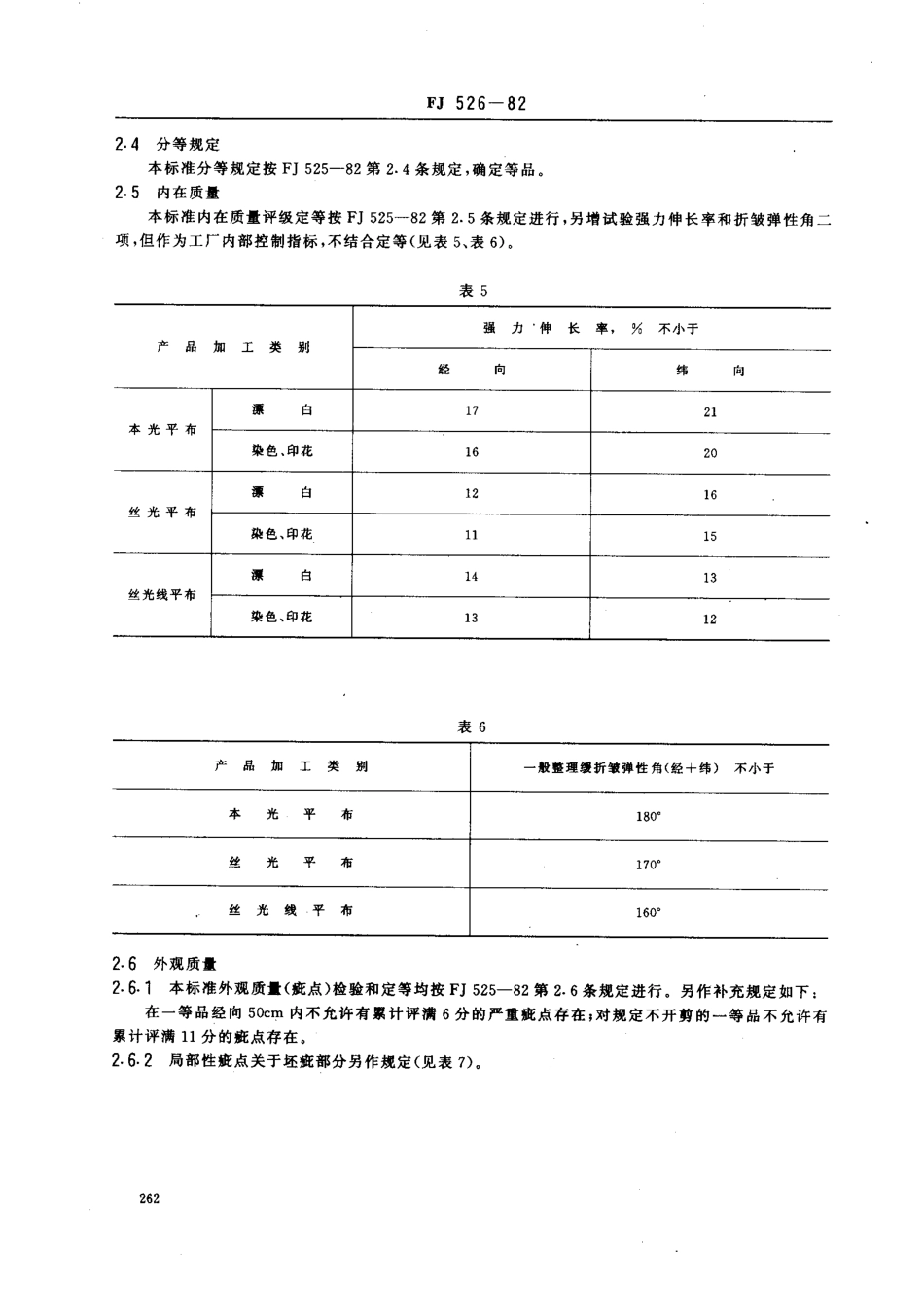 FJ 526-1982 印染涤麻(苎麻)混纺布.pdf_第3页