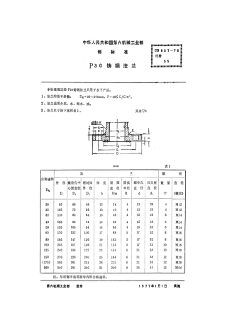 CB 857-1976 P30铸铜法兰.pdf