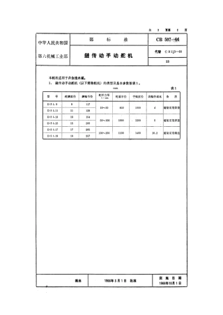 CB 507-1966 链传动手动舵机.pdf