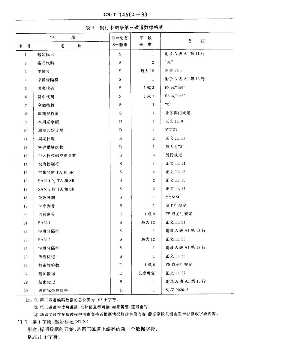 GBT 14504-1993 银行卡.pdf_第3页
