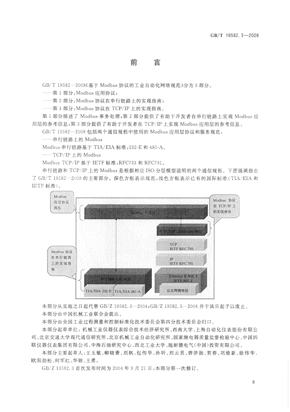 GBT 19582.3-2008 基于Mo【地方标准】DBus协议的工业自动化网络规范  第3部分：Modbus协议在TCP∕IP上的实现指南.pdf_第3页