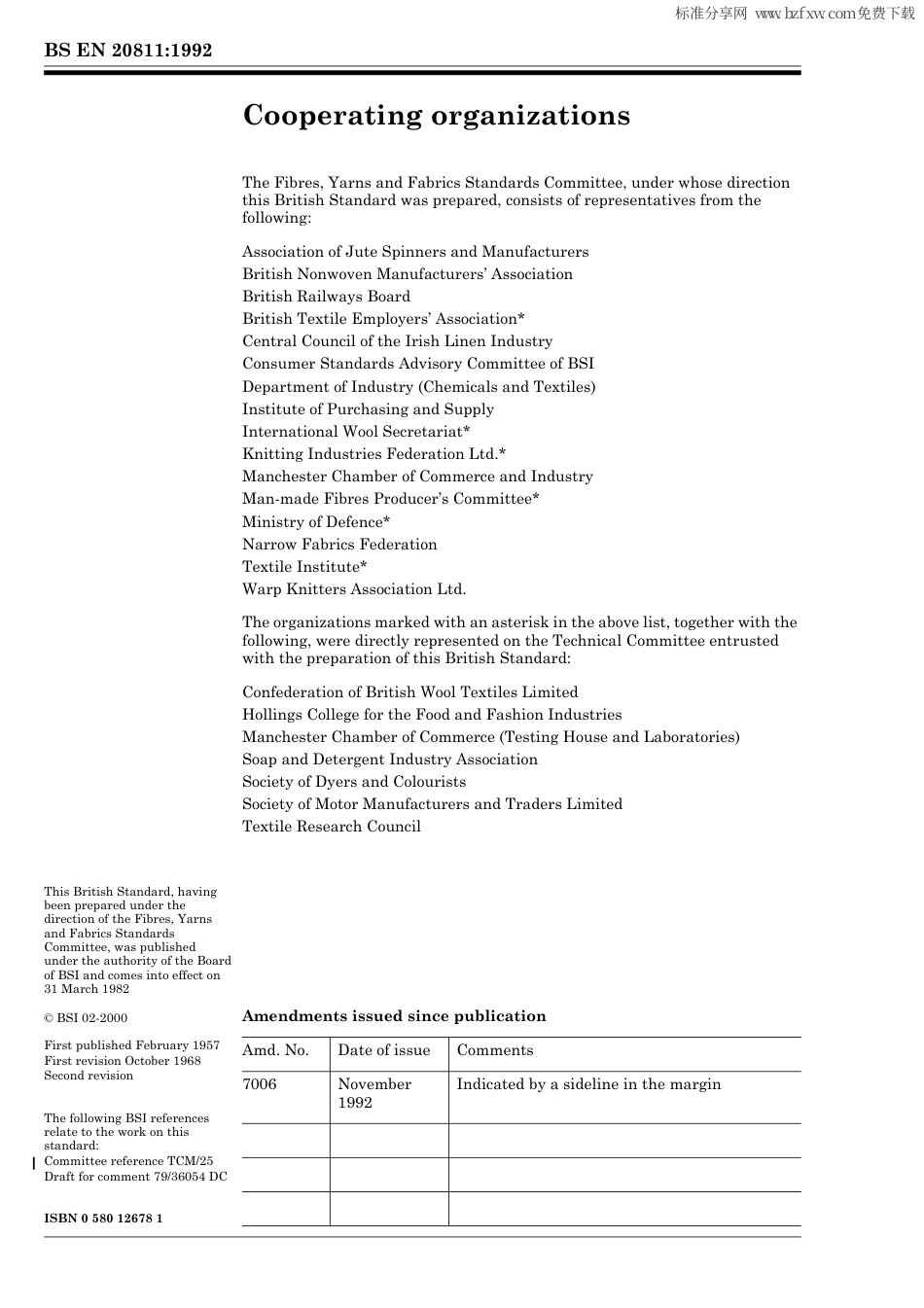 BS EN 20811-1992 纺织纤维.耐水渗透性的测定.静水压试验.pdf_第2页