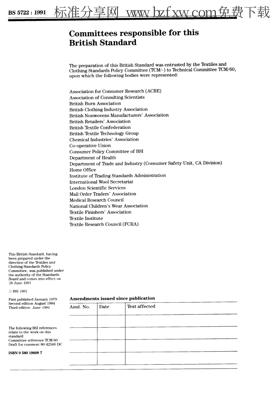 BS 5722-1991 睡衣用面料和面料组合的阻燃性能.pdf_第2页