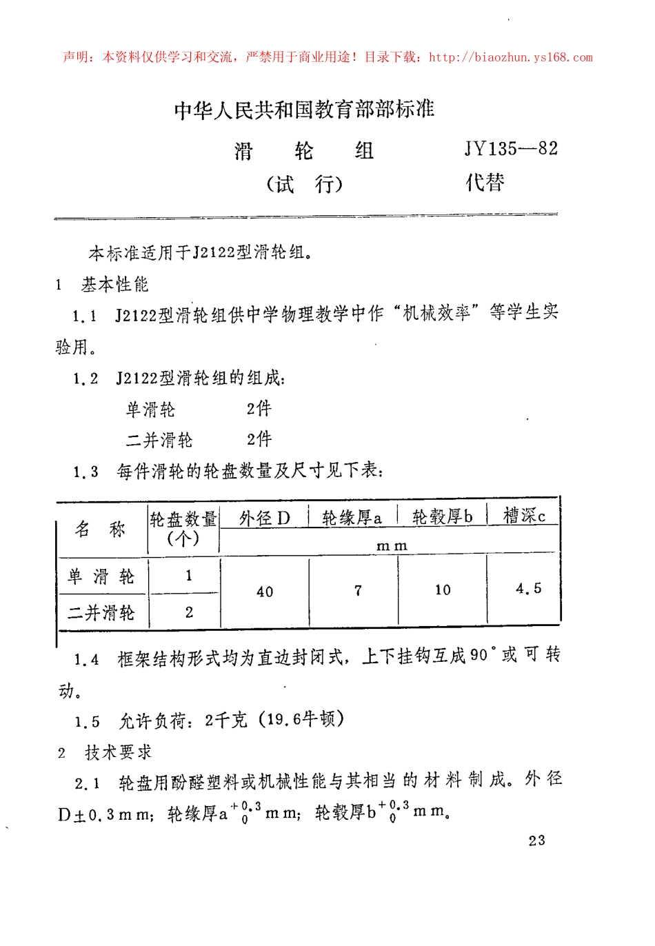 JY 135-1982 滑轮组.pdf_第1页