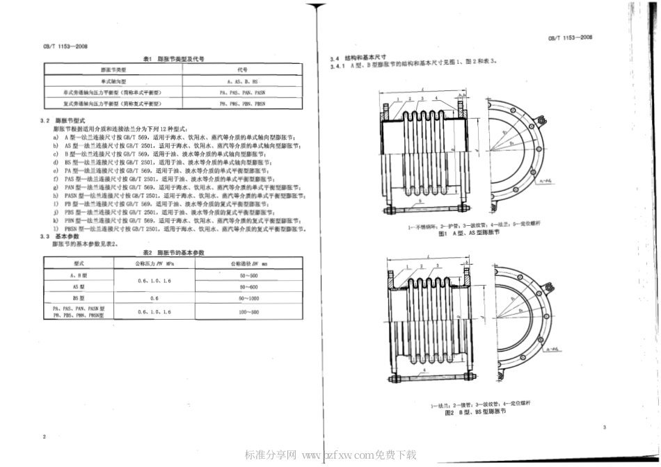 CBT 1153-2008 金属波形膨胀节(有黑印 缺第一页).pdf_第2页