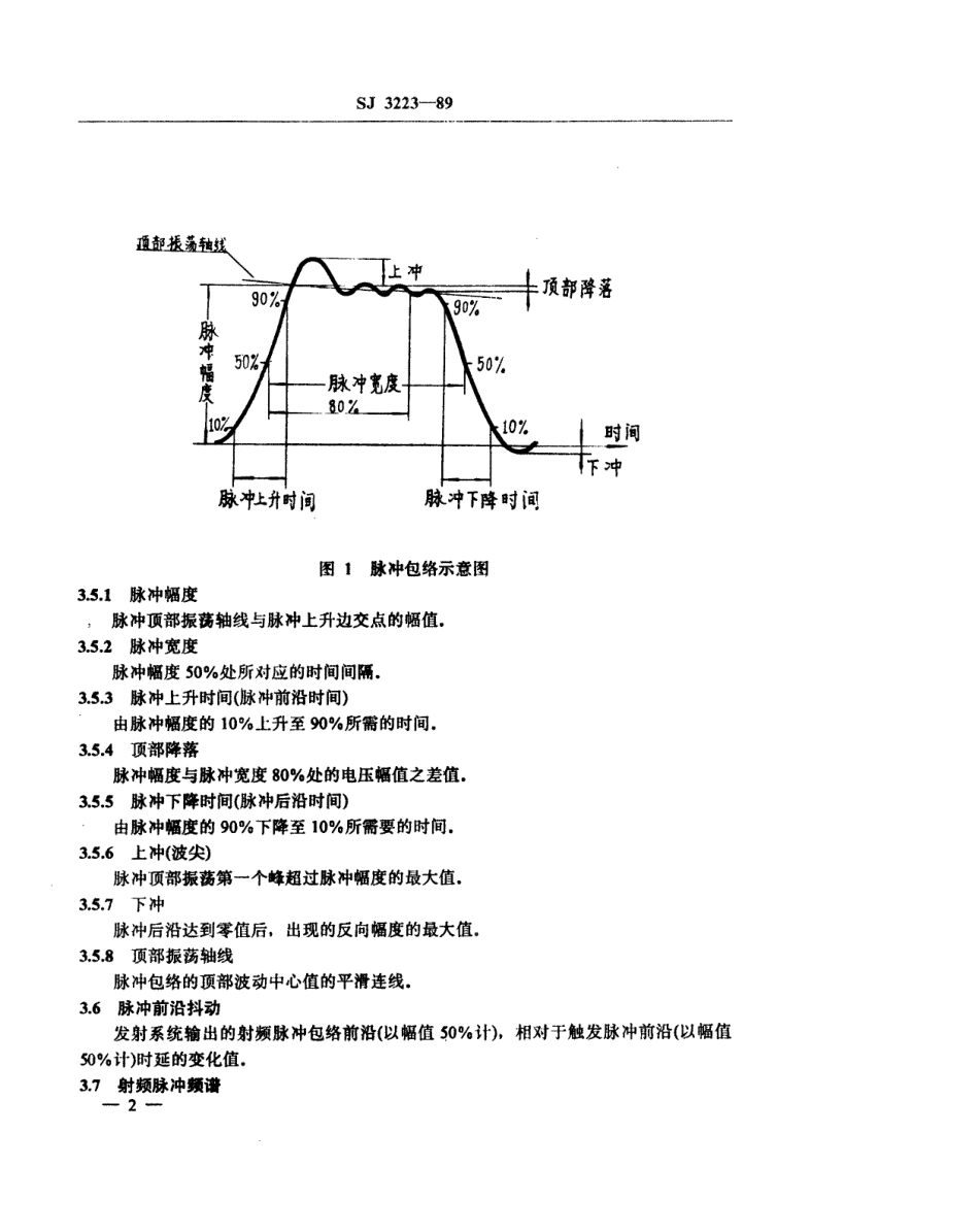 【电子行业军用标准】SJ 3223-1989 地面雷达发射系统通用技术条件.pdf_第3页