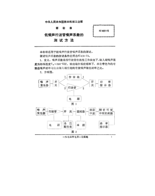 【电子行业军用标准】SJ 426-1973 低噪声行波管噪声系数的测试方法.pdf