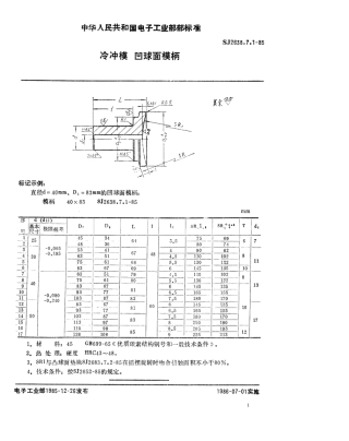 SJ 2638.7.1-1985 冷冲模 凹球面模柄.pdf