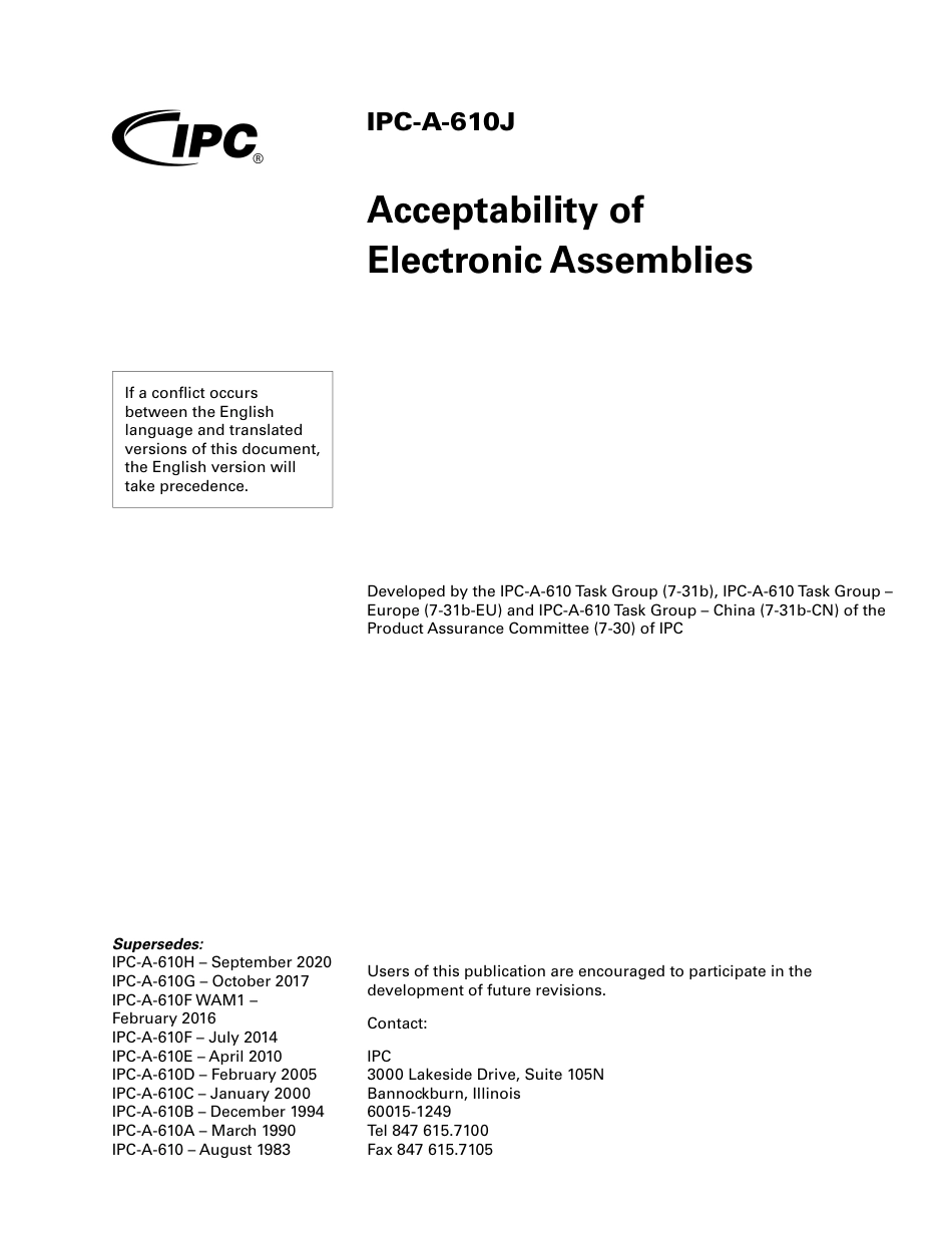 IPC-A-610J_EN  2024 TOC Acceptability of Electronic Assemblies(1).pdf_第1页
