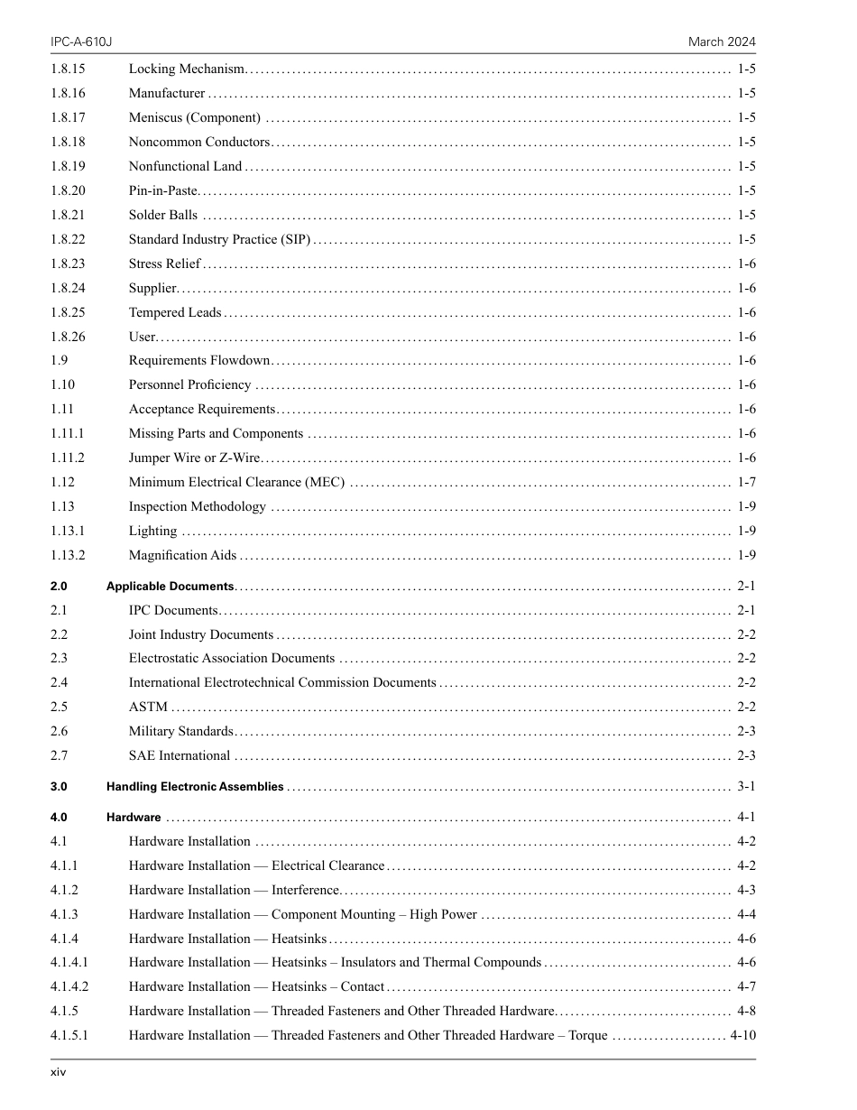 IPC-A-610J_EN  2024 TOC Acceptability of Electronic Assemblies(1).pdf_第3页
