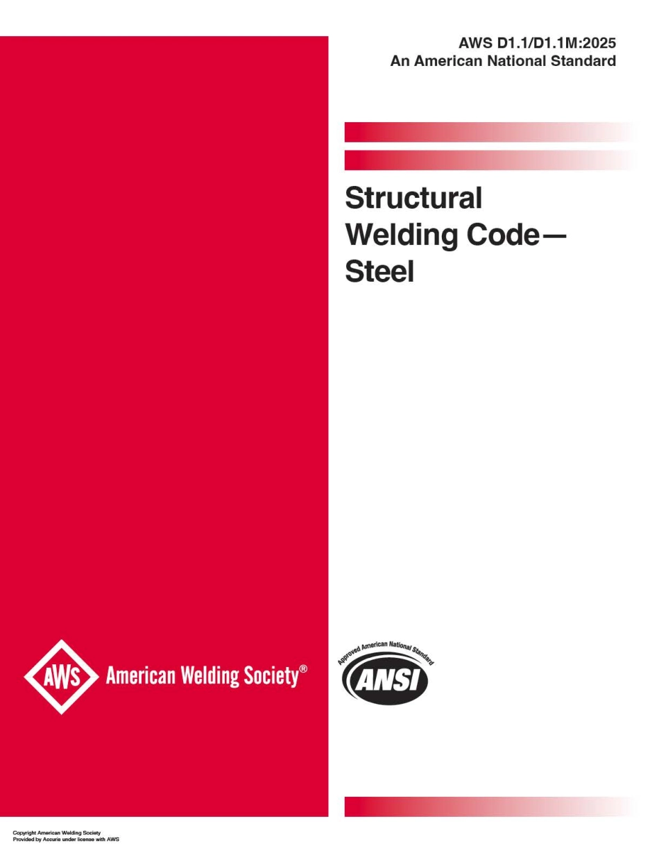AWS D1.1D1.1- 2025 原版 Structureal welding Code-Steel 58MB.pdf_第1页