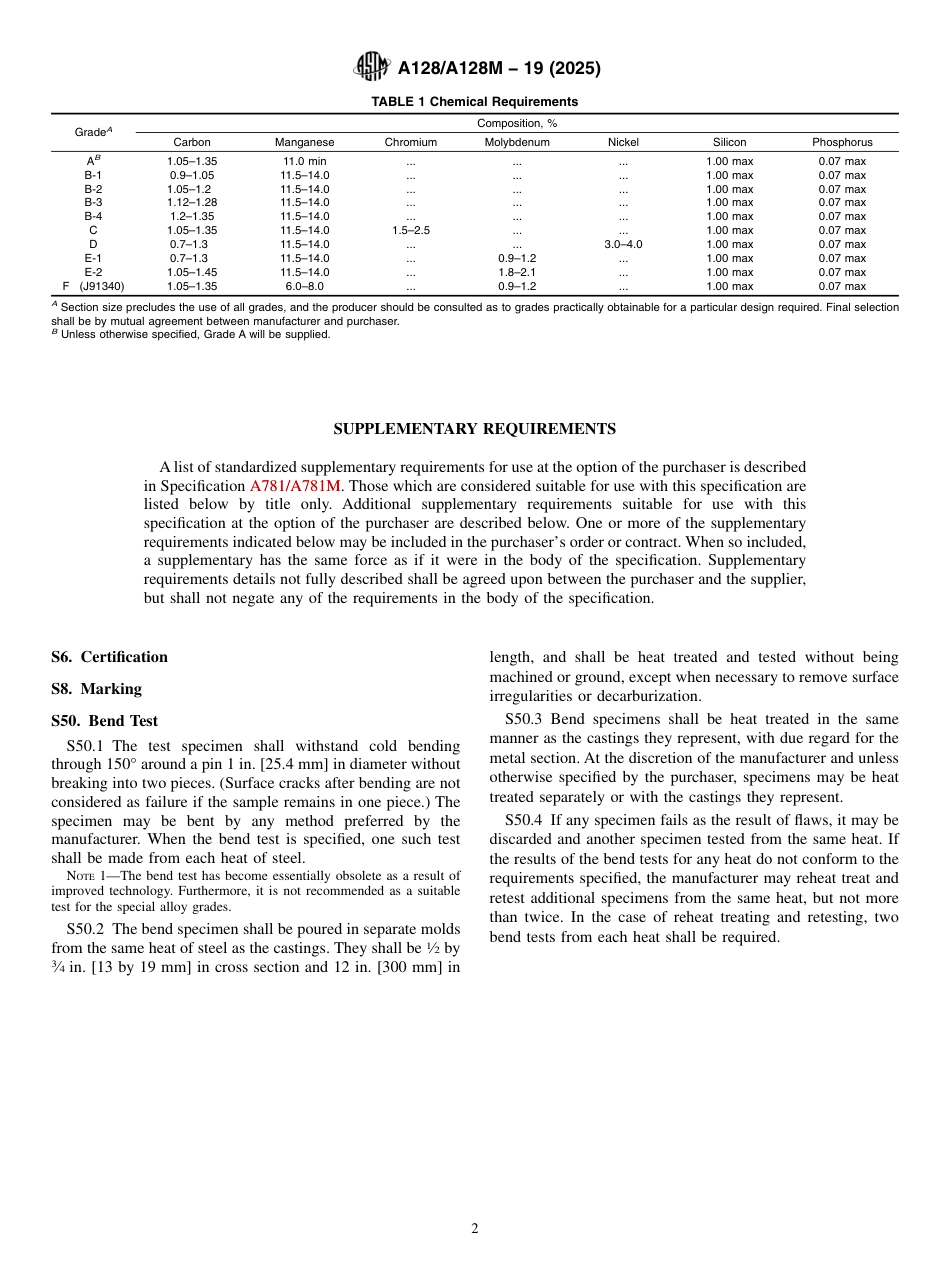 ASTM A128 - A 128M - 19 (2025).pdf_第2页