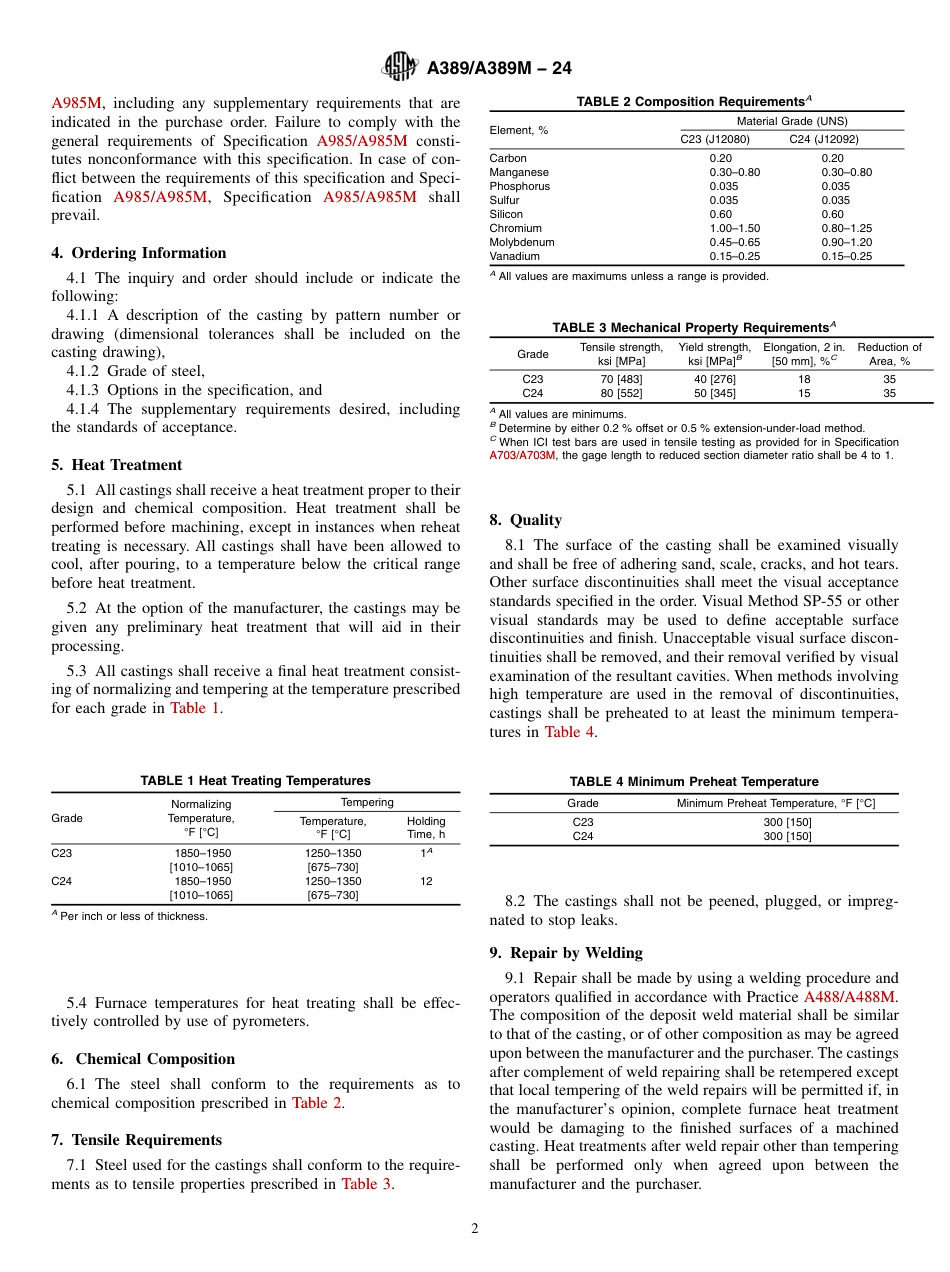 ASTM A389 - A 389M - 24.pdf_第2页