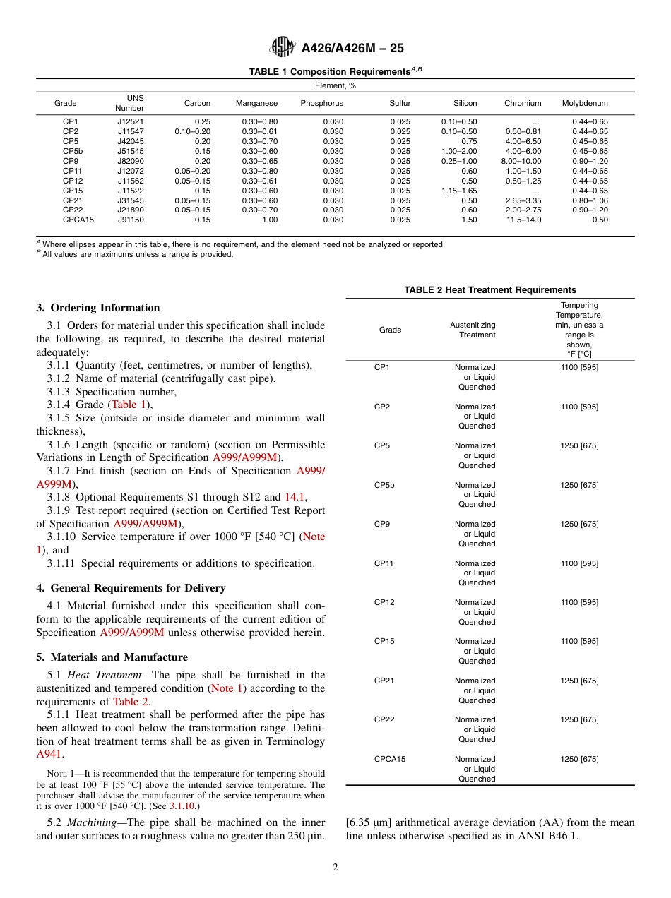 ASTM A426 - A 426M - 25.pdf_第2页