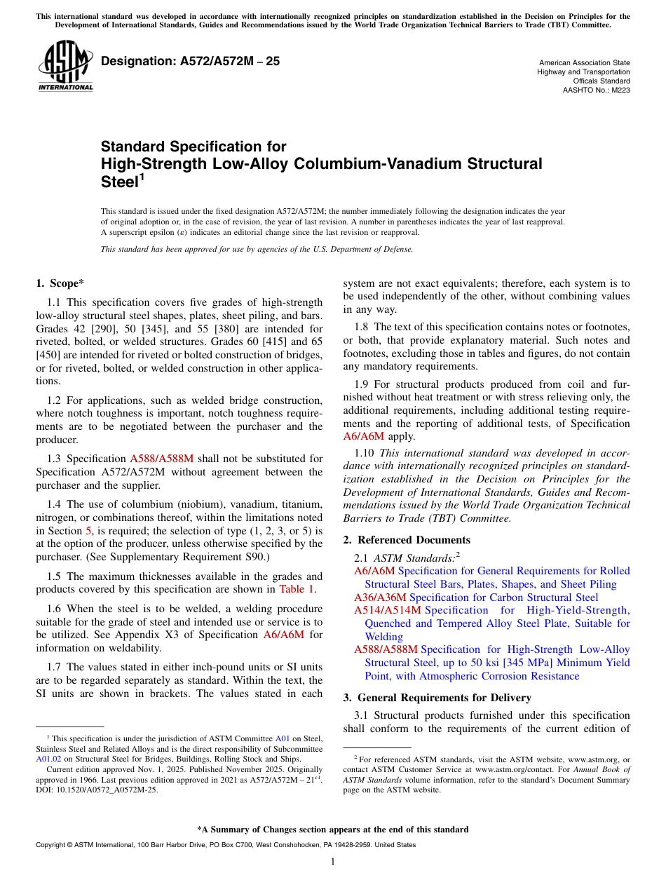 ASTM A572 - A 572M - 25.pdf_第1页