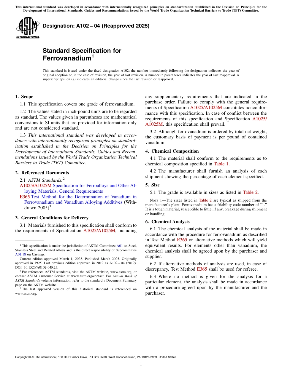 ASTM A102 - 04 (2025).pdf_第1页
