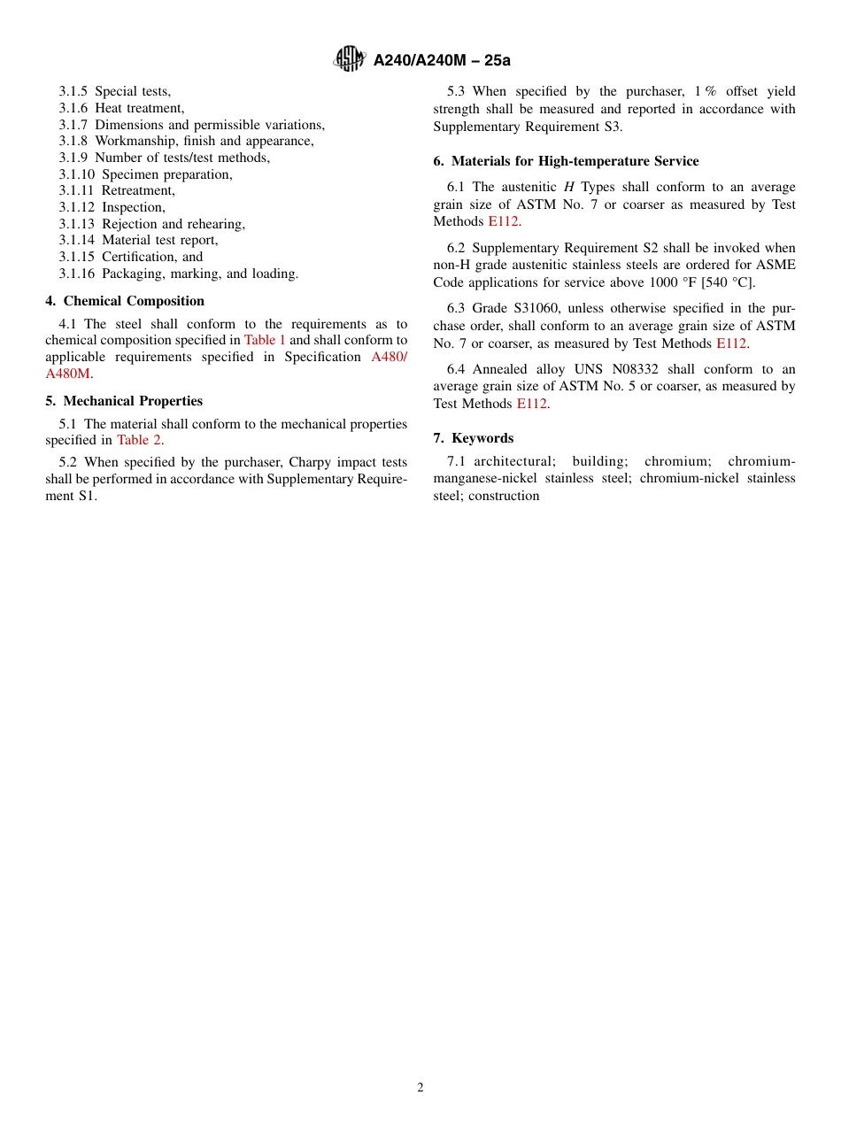 ASTM A240 - A 240M - 25a.pdf_第2页