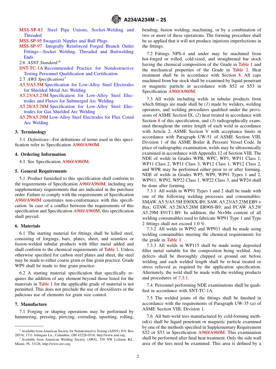 ASTM A234 - A 234M - 25.pdf_第2页