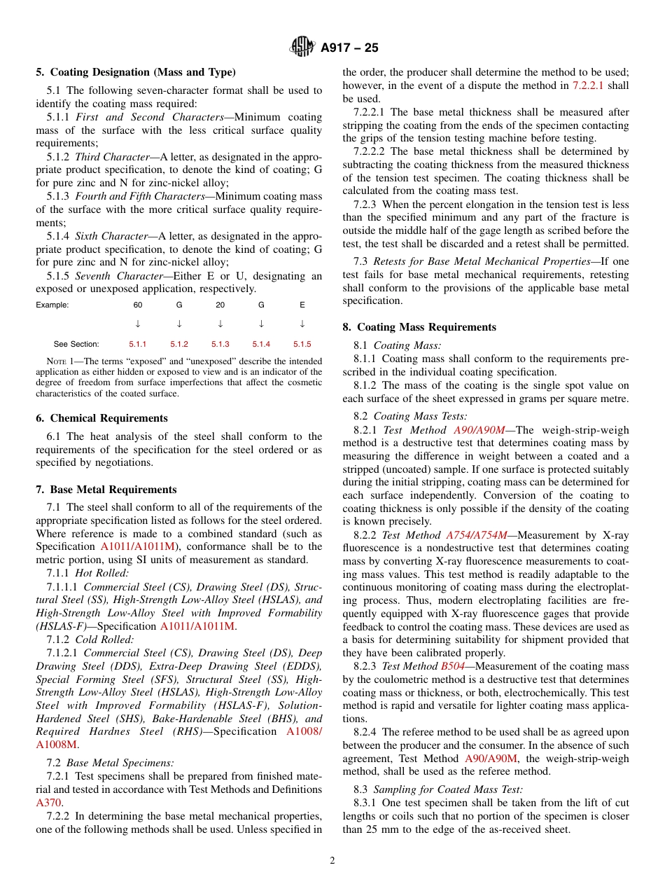ASTM A917 - 25.pdf_第2页