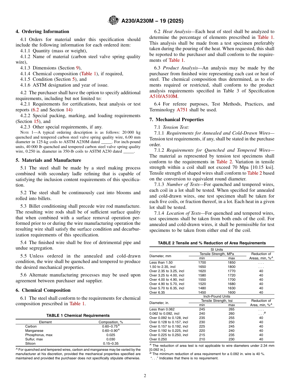 ASTM A230 - A 230M - 19 (2025).pdf_第2页