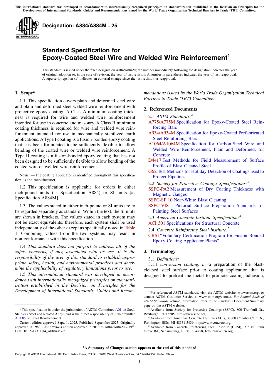 ASTM A884 - A 884M - 25.pdf_第1页