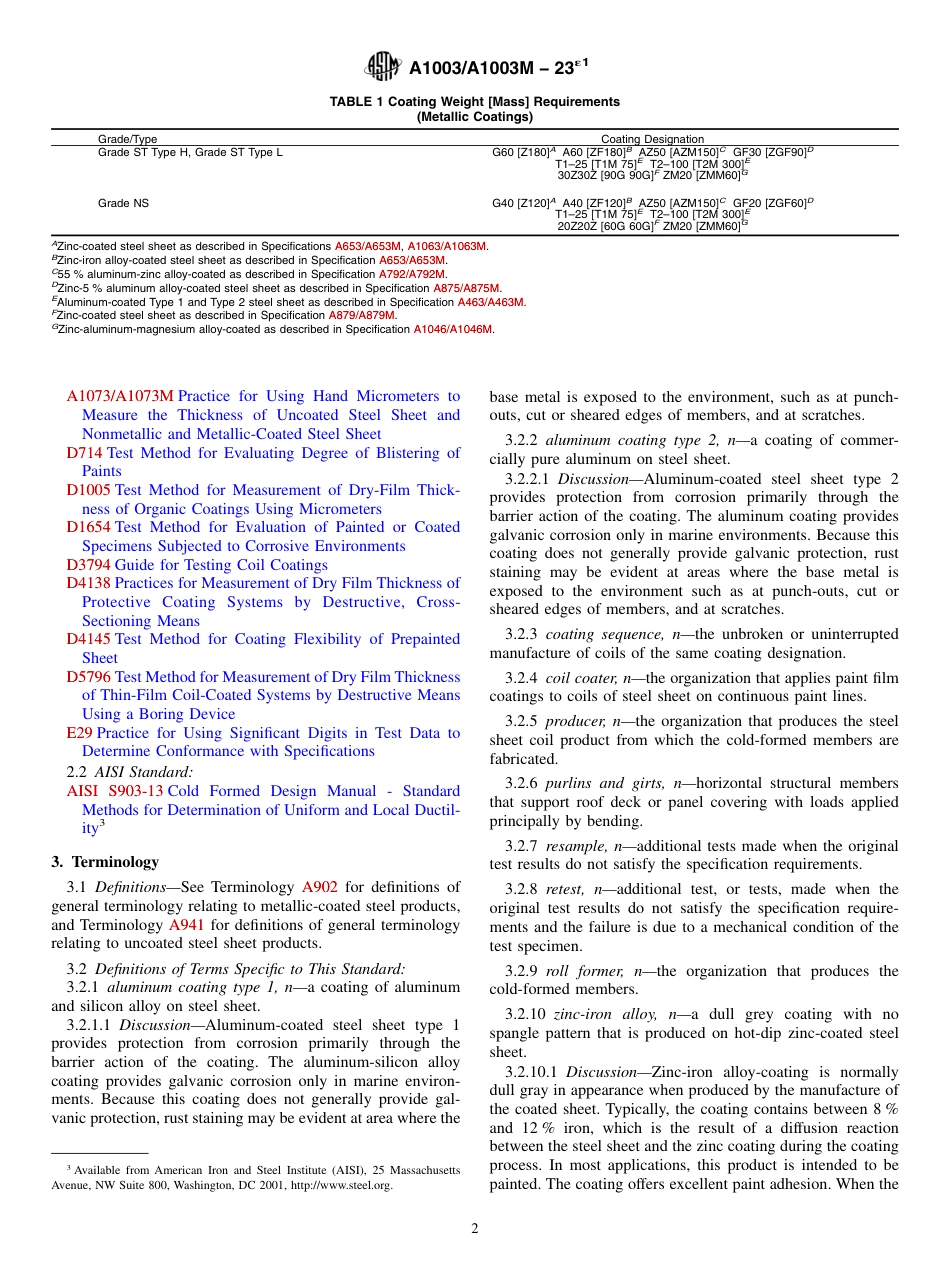 ASTM A1003 - A 1003M - 23e1.pdf_第2页