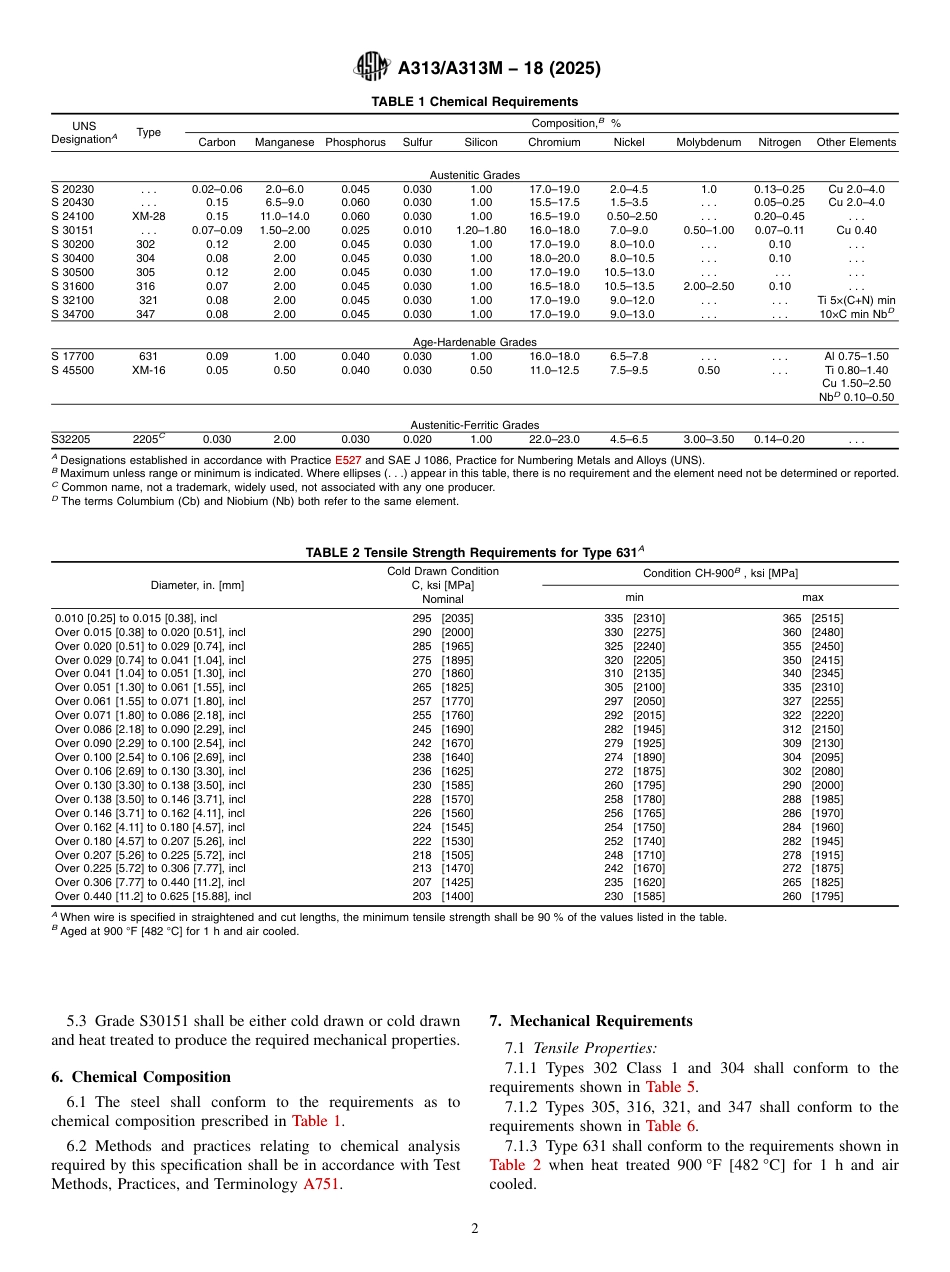 ASTM A313 - A 313M - 18 (2025).pdf_第2页