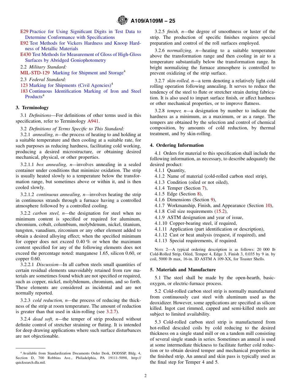 ASTM A109 - A 109M - 25.pdf_第2页