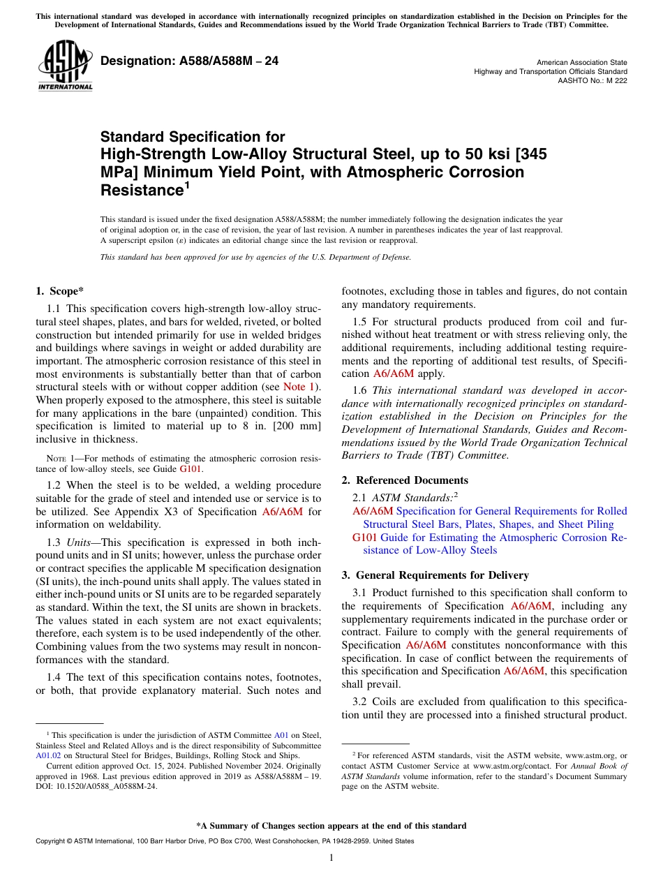 ASTM A588 - A 588M - 24.pdf_第1页