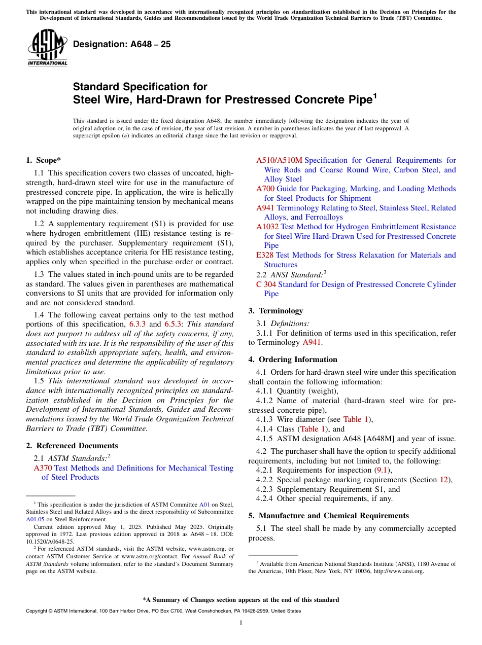 ASTM A648 - 25.pdf_第1页