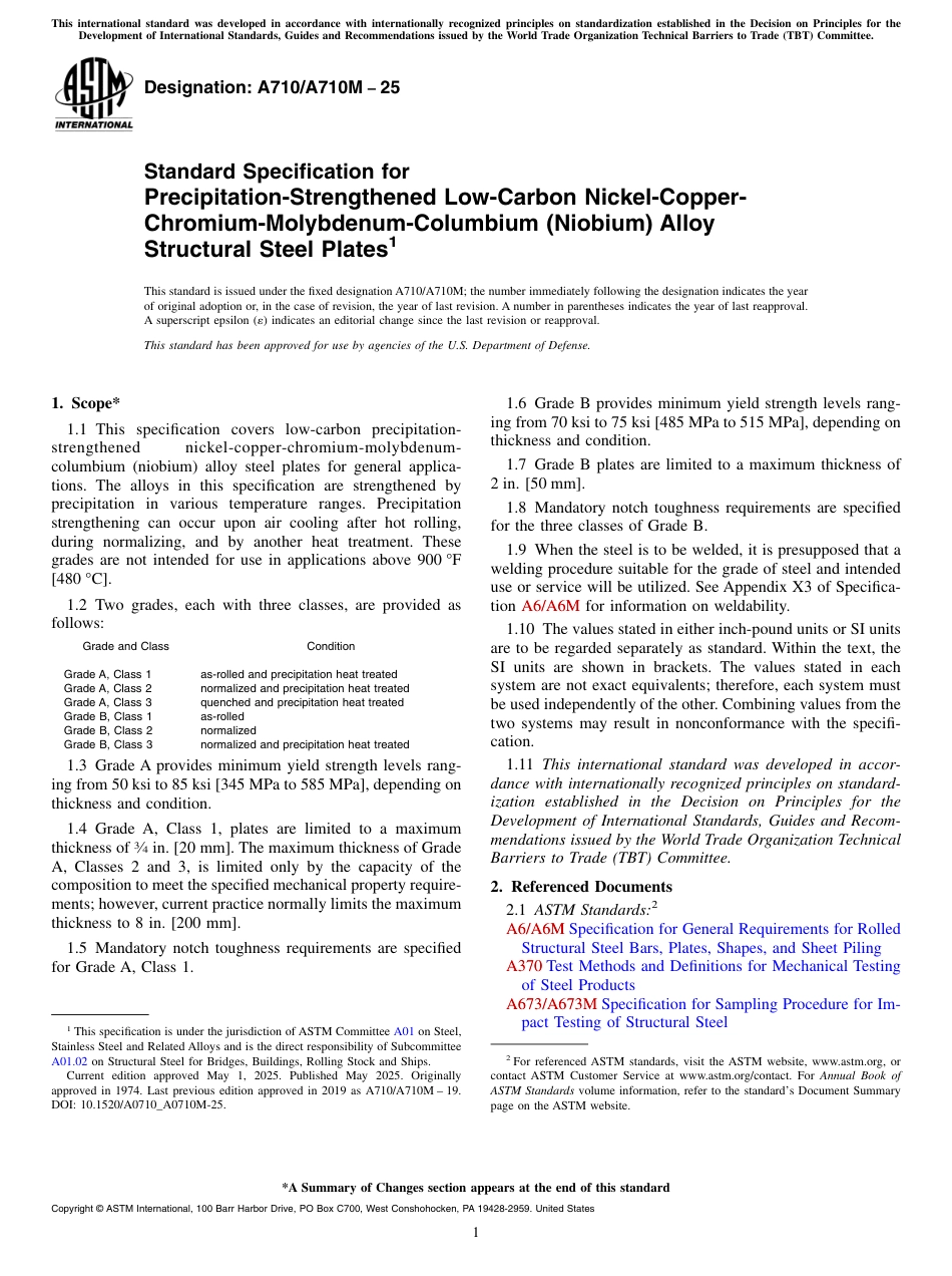 ASTM A710 - A 710M - 25.pdf_第1页
