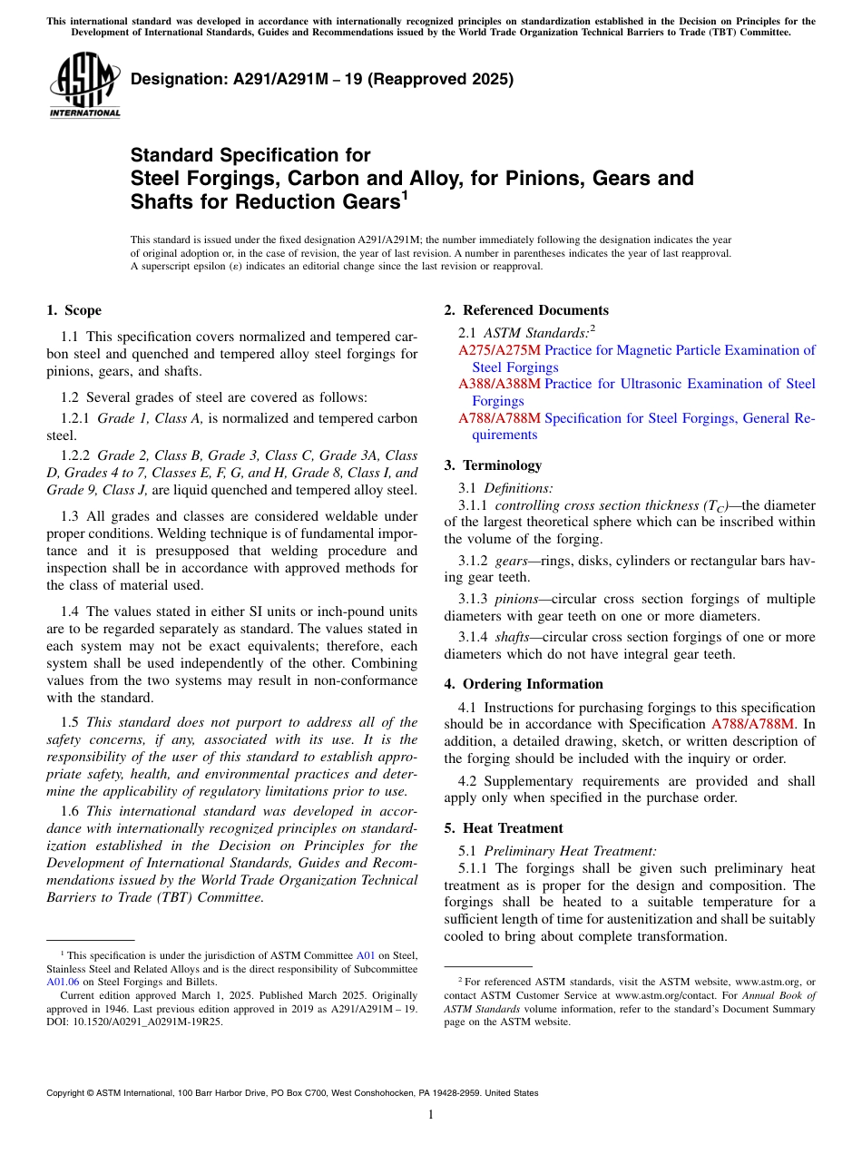 ASTM A291 - A 291M - 19 (2025).pdf_第1页