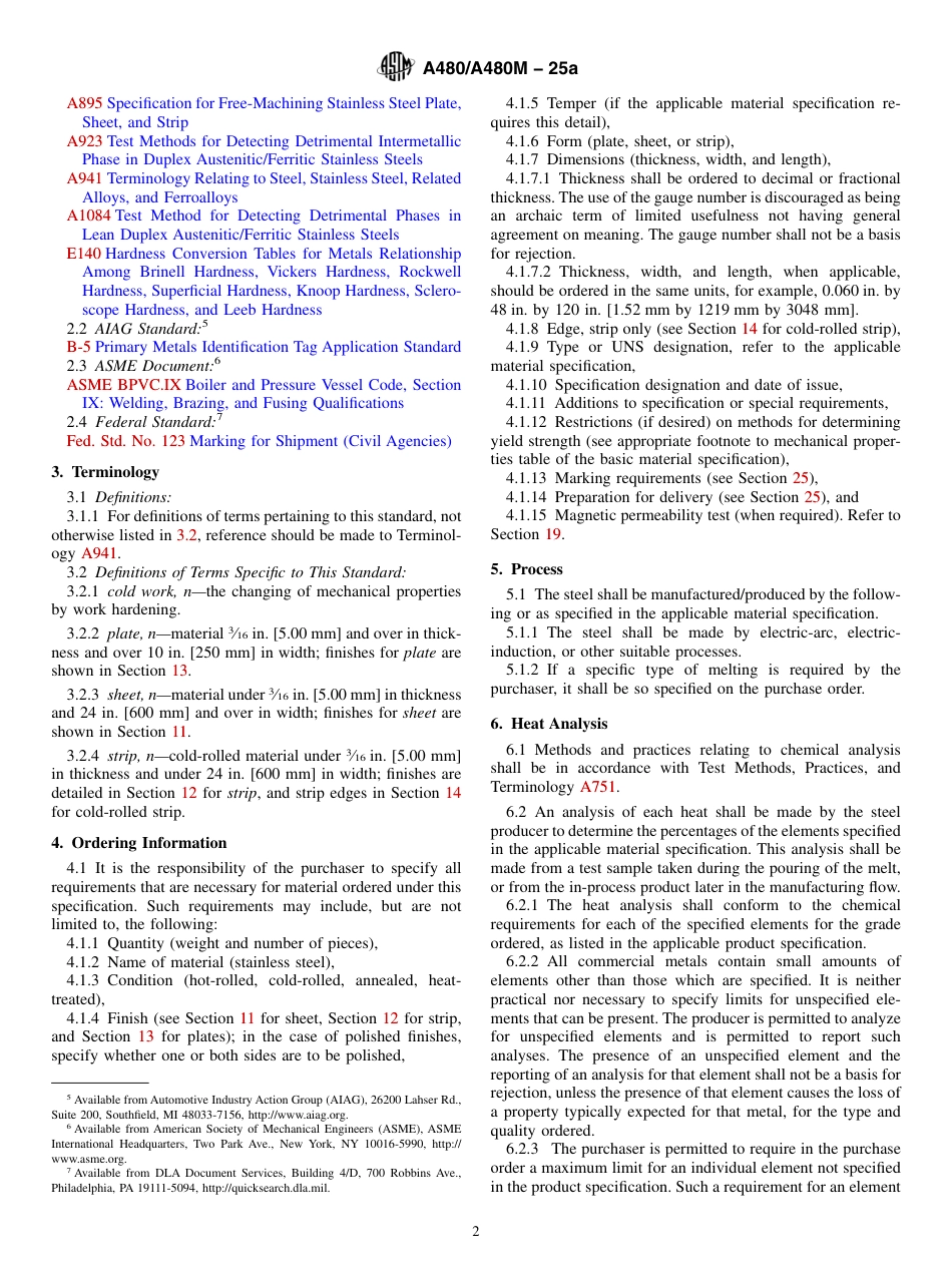 ASTM A480 - A 480M - 25a.pdf_第2页