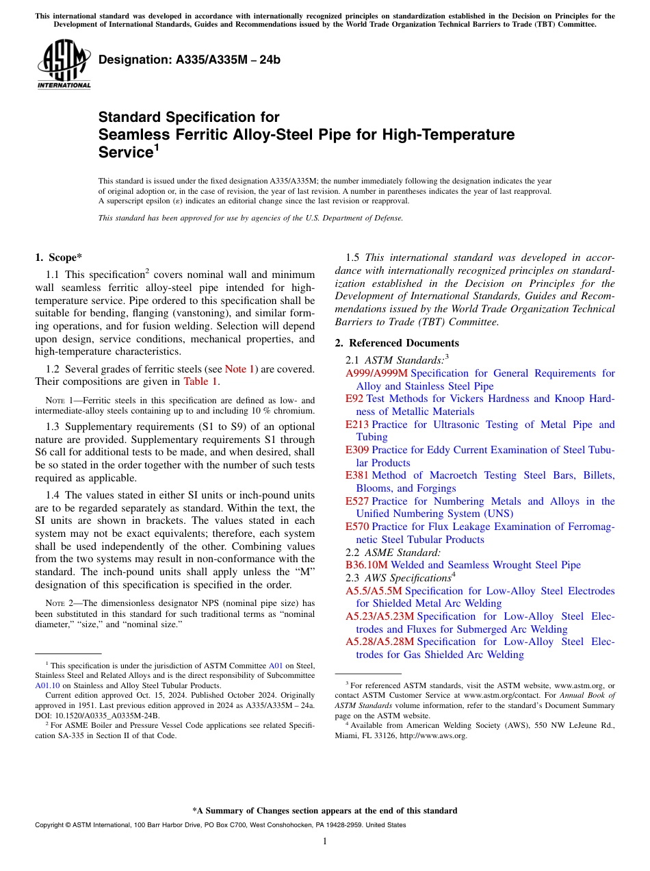 ASTM A335 - A 335M - 24b.pdf_第1页