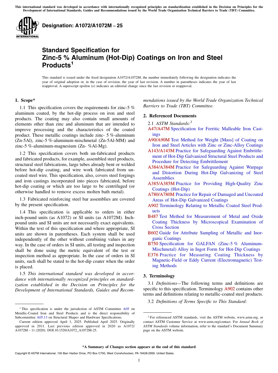 ASTM A1072 - A 1072M - 25.pdf_第1页