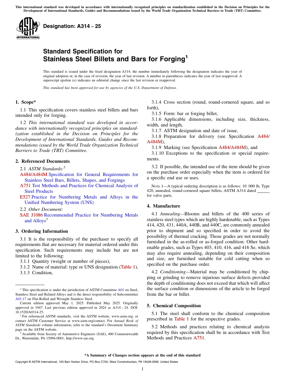 ASTM A314 - 25.pdf_第1页