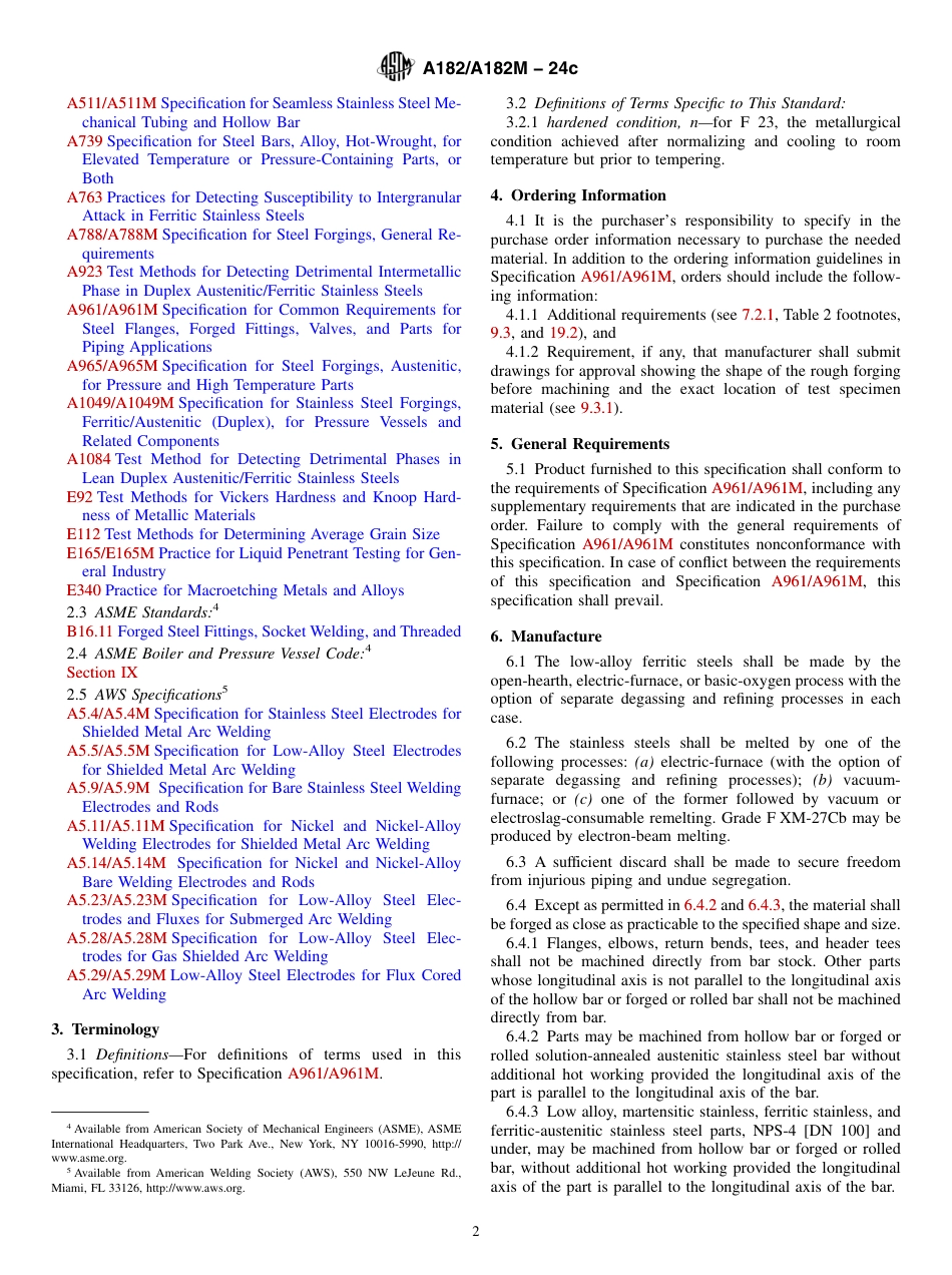 ASTM A182 - A 182M - 24c.pdf_第2页