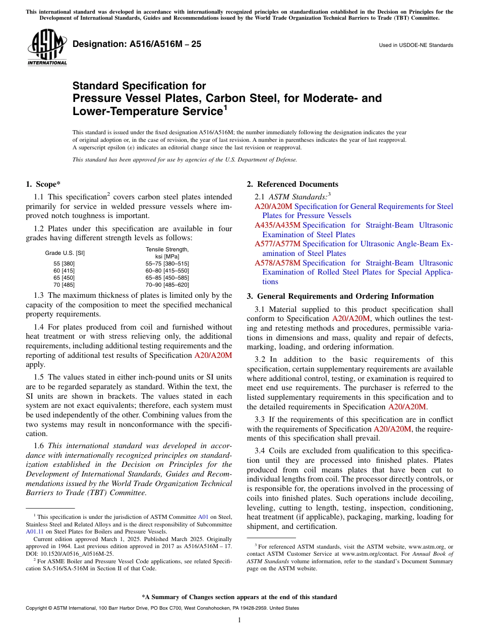 ASTM A516 - A 516M - 25.pdf_第1页
