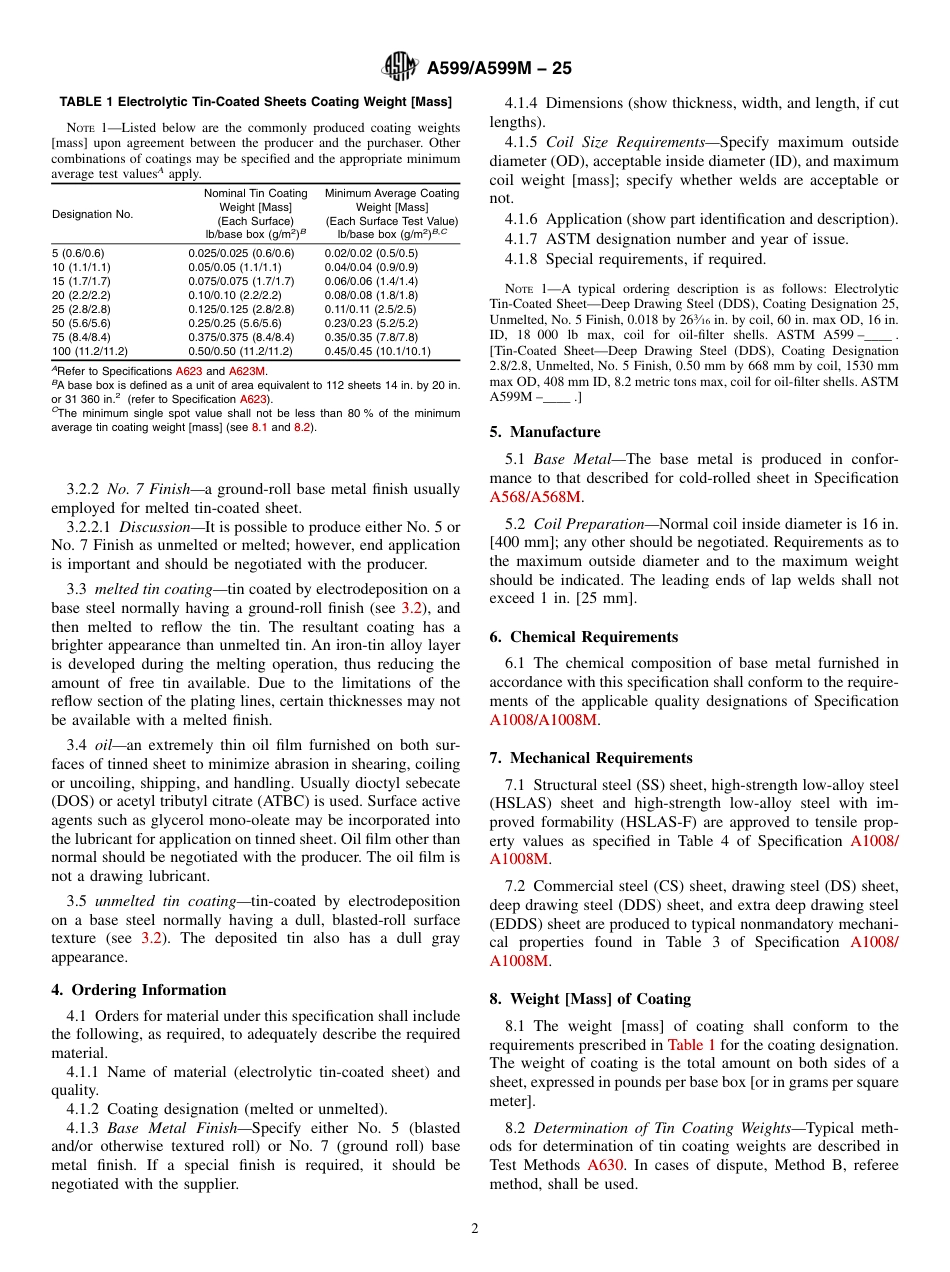 ASTM A599 - A 599M - 25.pdf_第2页