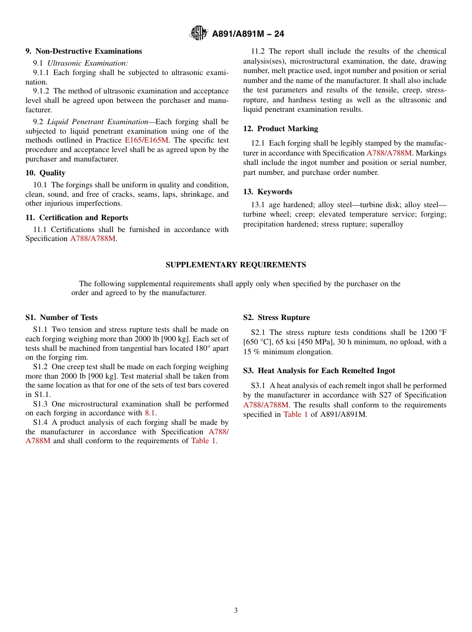 ASTM A891 - A 891M - 24.pdf_第3页