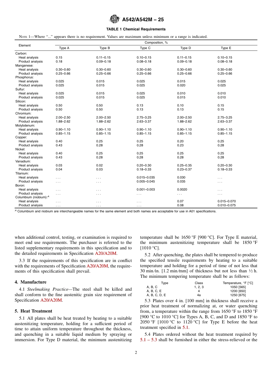 ASTM A542 - A 542M - 25.pdf_第2页