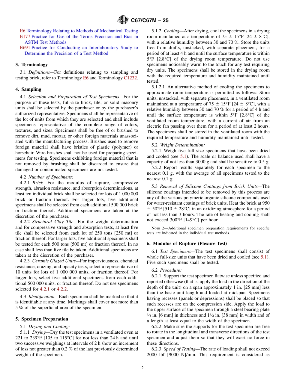 ASTM C67 - C 67M - 25.pdf_第2页
