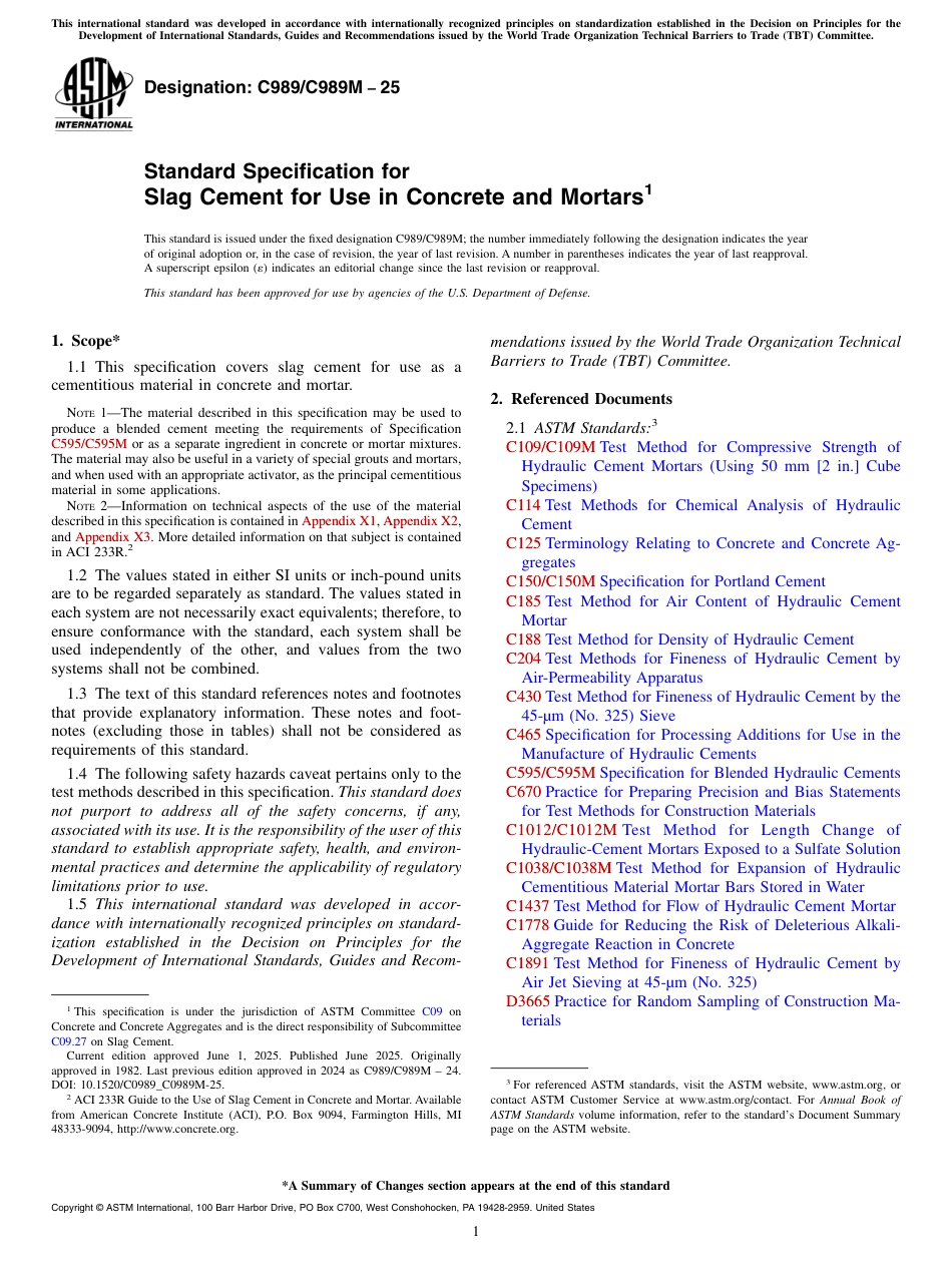 ASTM C989 - C 989M - 25.pdf_第1页