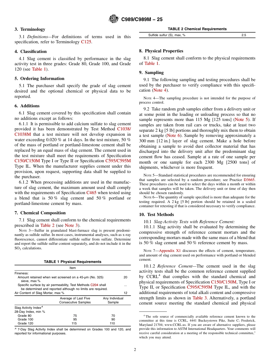 ASTM C989 - C 989M - 25.pdf_第2页