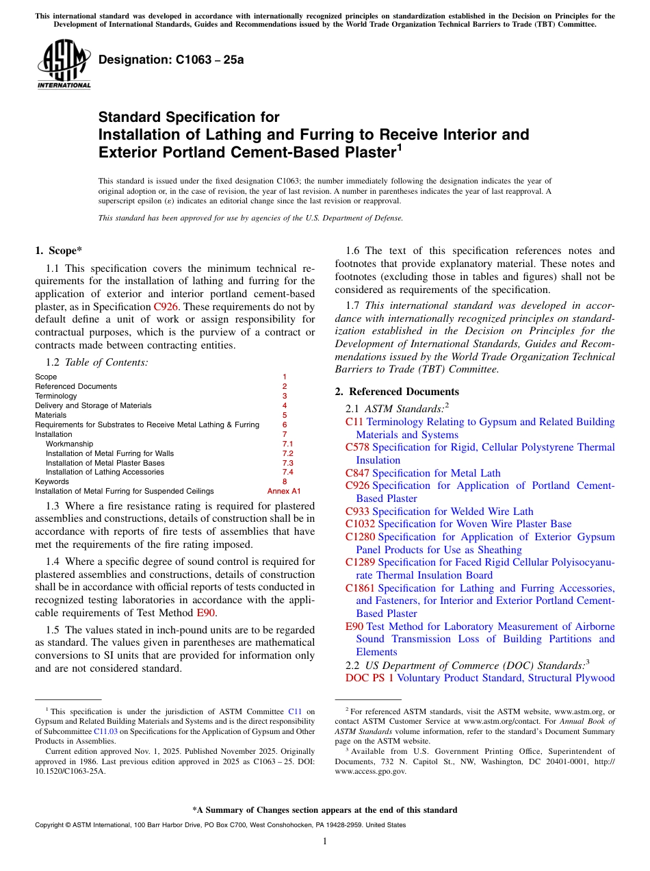 ASTM C1063 - 25a.pdf_第1页