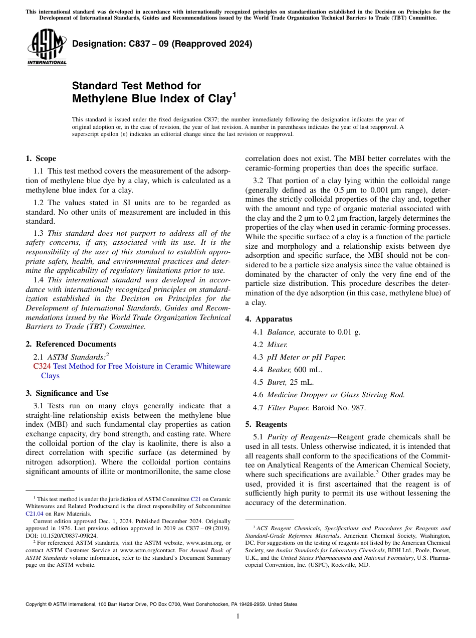 ASTM C837 - 09 (2024).pdf_第1页