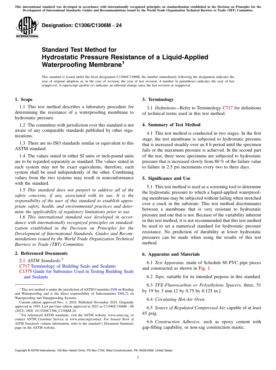 ASTM C1306 - C 1306M - 24.pdf_第1页