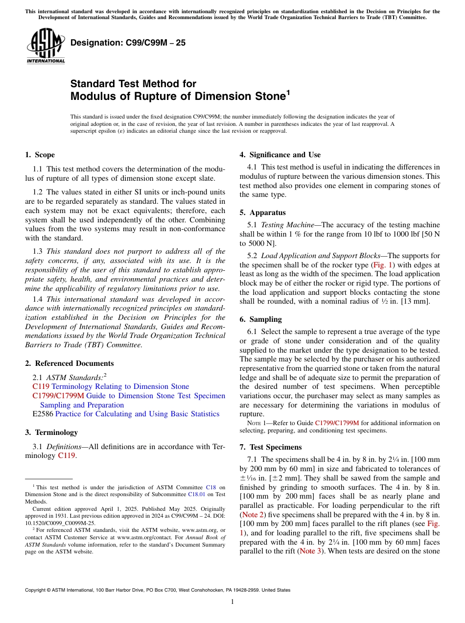 ASTM C99 - C 99M - 25.pdf_第1页