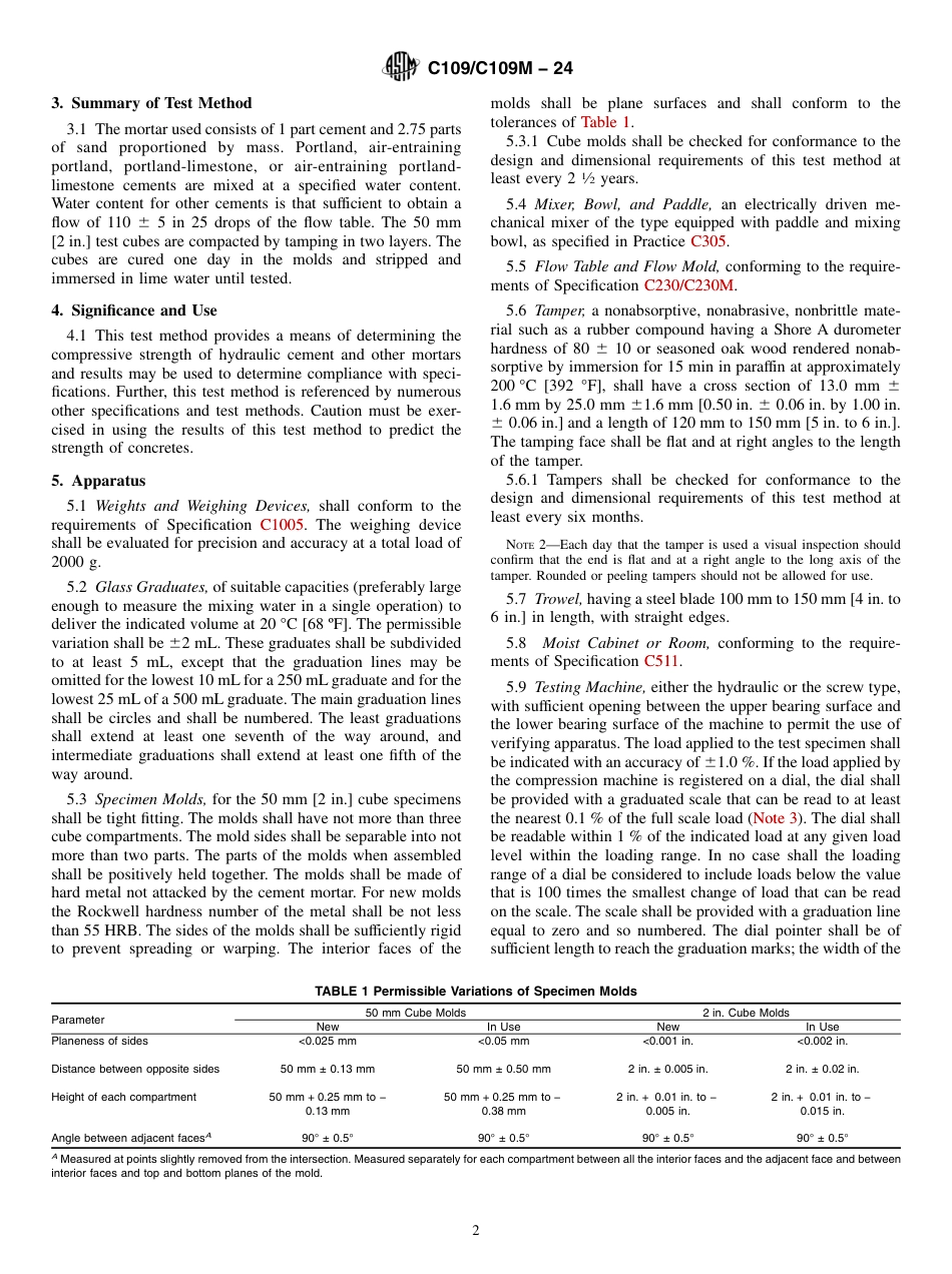ASTM C109 - C 109M - 24.pdf_第2页