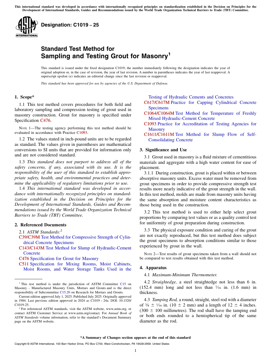 ASTM C1019 - 25.pdf_第1页